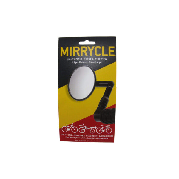 Mirrycle Handlebar Mirror package