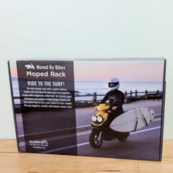 Moved By Bikes - Moped Surf Rack Box