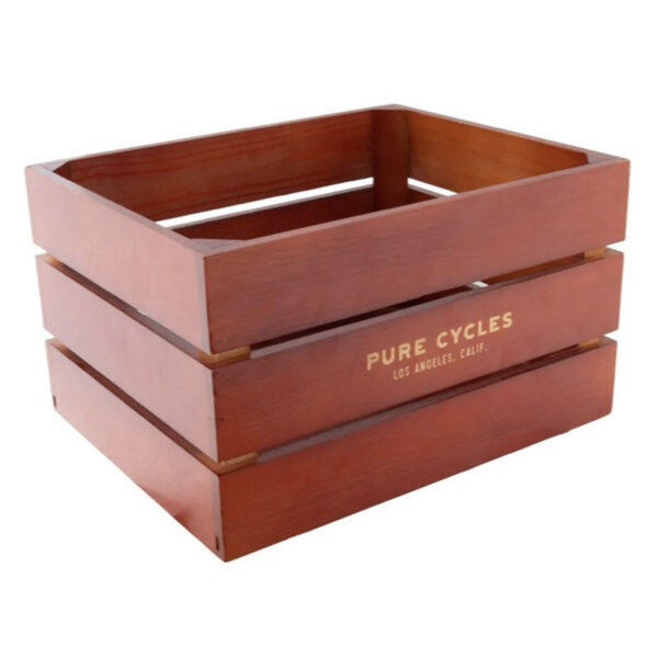 Pure Cycles - Wooden City Crate cedar